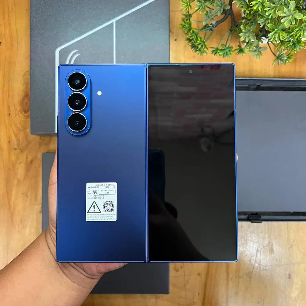 Like new Samsung Z Fold 7 5G 16/1TB Shadow Blue Resmi SEIN