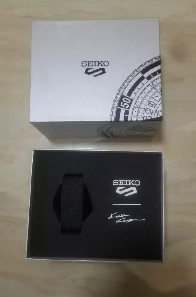 Box jam seiko baru original