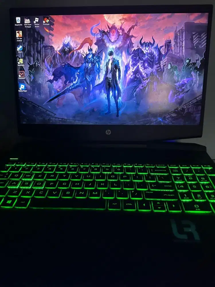 Laptop HP PAVILION GAMING 15 DUAL VGA INTEL dan NVIDIA GFORCE GTX 1650