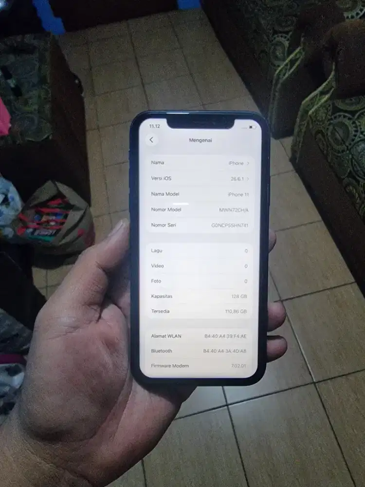 Iphone 11 128 inter fulset