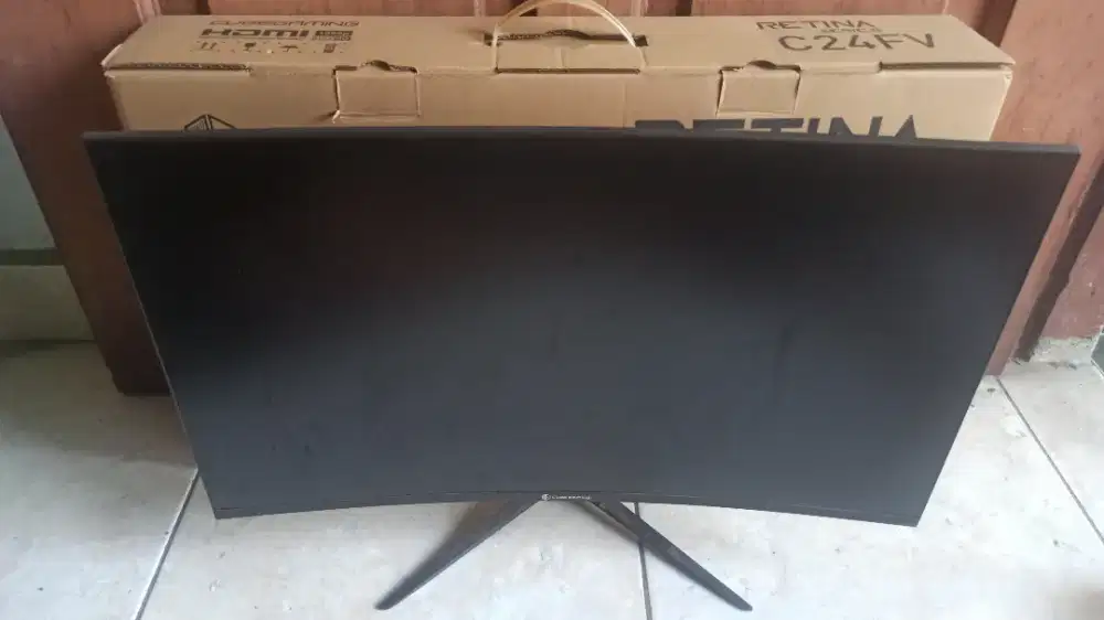 Monitor 24 inch Curved, 75Hz, 5ms, Fullset