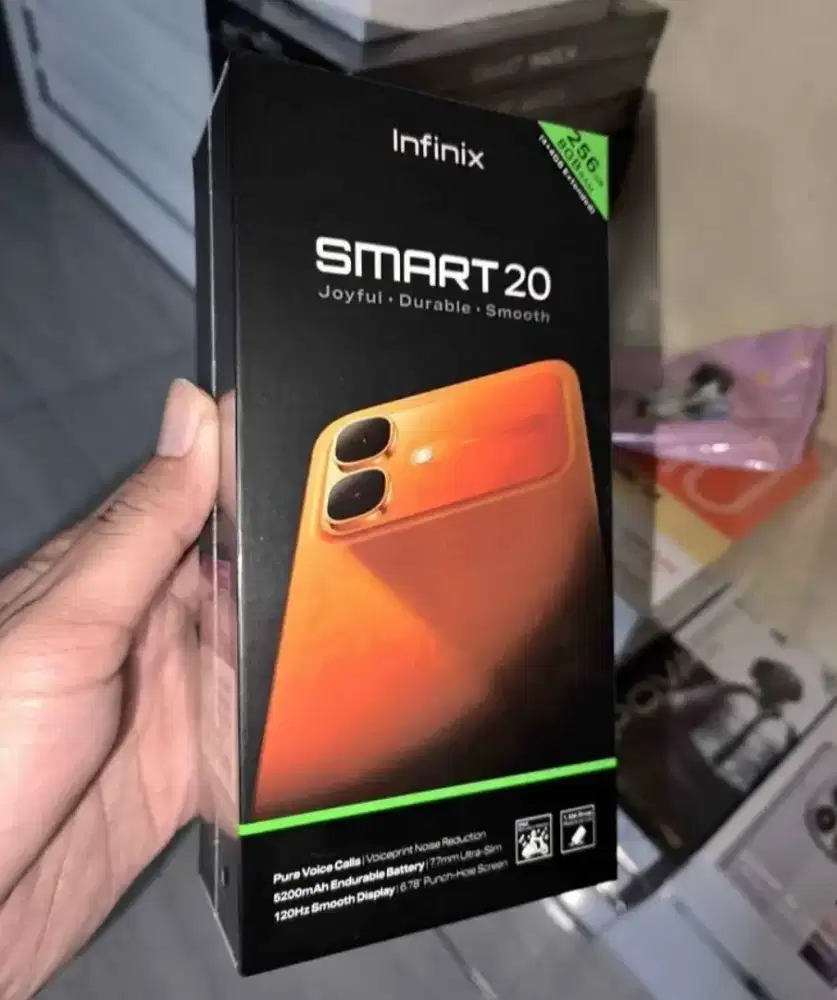 INFINIX SMART 20 4/256 BARU BNIB