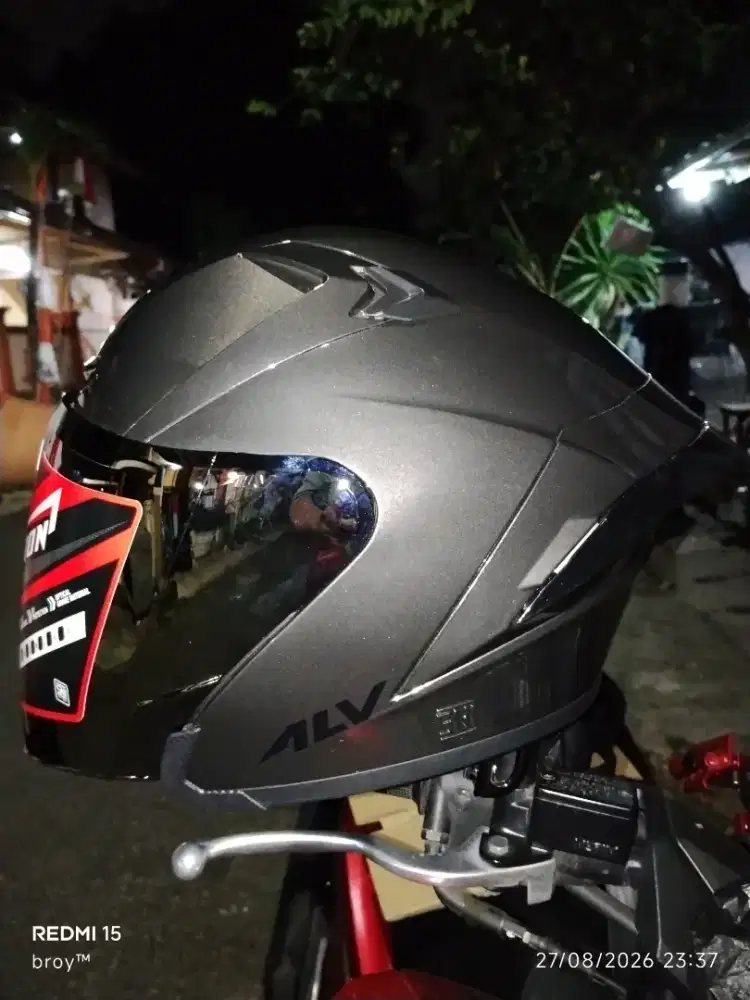 HELM HALF FACE ALV SIZE L