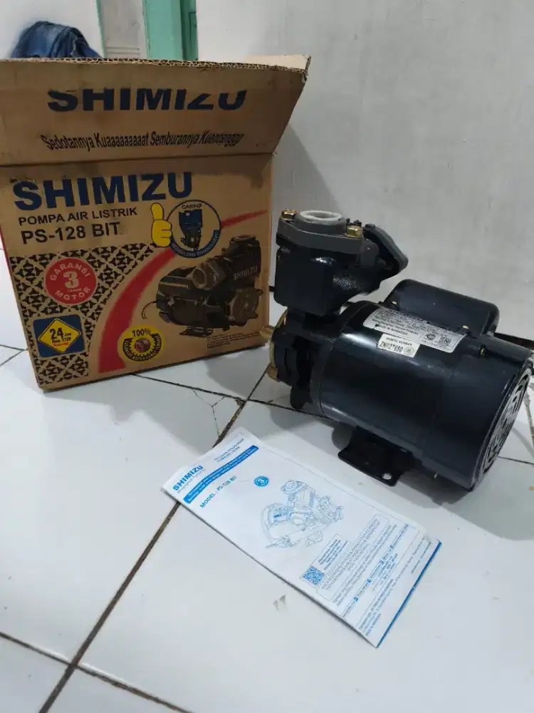 jual bu mesin air Shimizu ps-128 bit