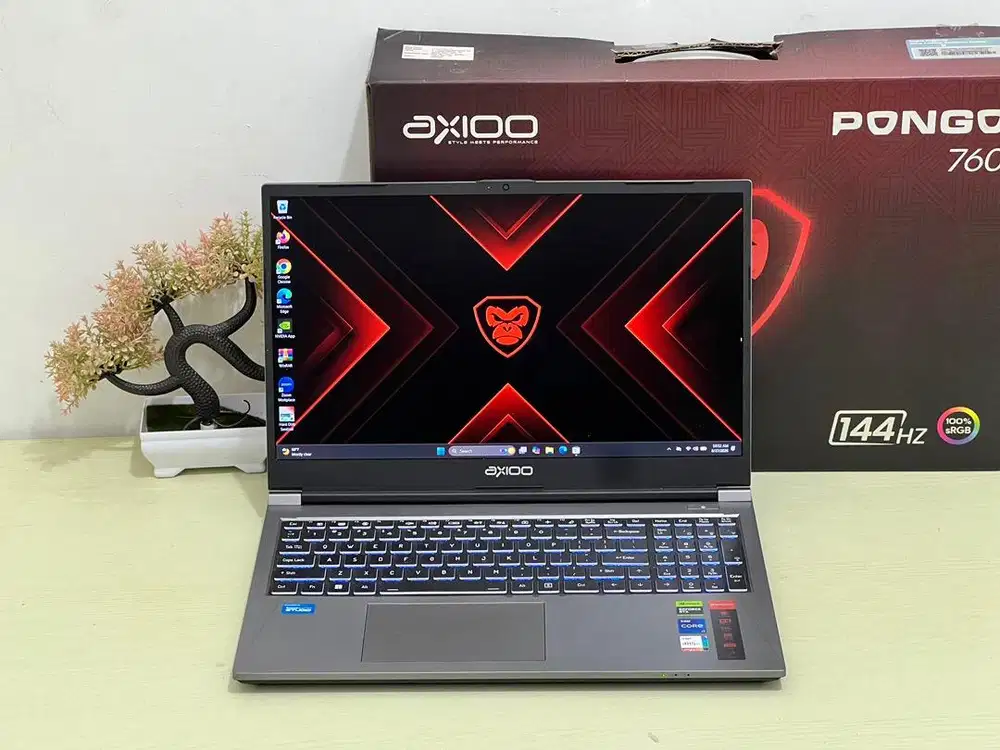 Axioo Pongo 760 i7-12650H RTX 4060 8 GB 16/512 GB Fullset Garansi