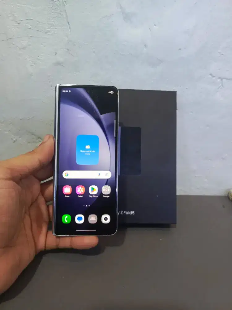 SAMSUNG Z FOLD 5 5G RAM 12/512GB ORIGINAL SEIN MULUS NORMAL FULLSHET