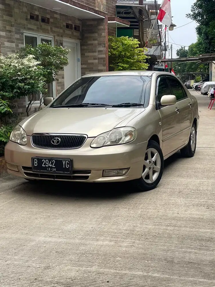 Toyota Corolla Altis G MT 1.8 & Honda Mobilio RS AT Low Km 19Rb Record