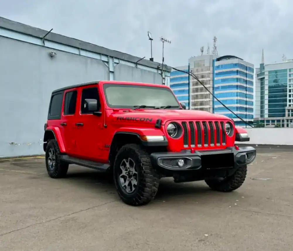 Jeep Wrangler Rubicon 2.0 Unlimited 2021 Red KM 23rb Perfect Condition