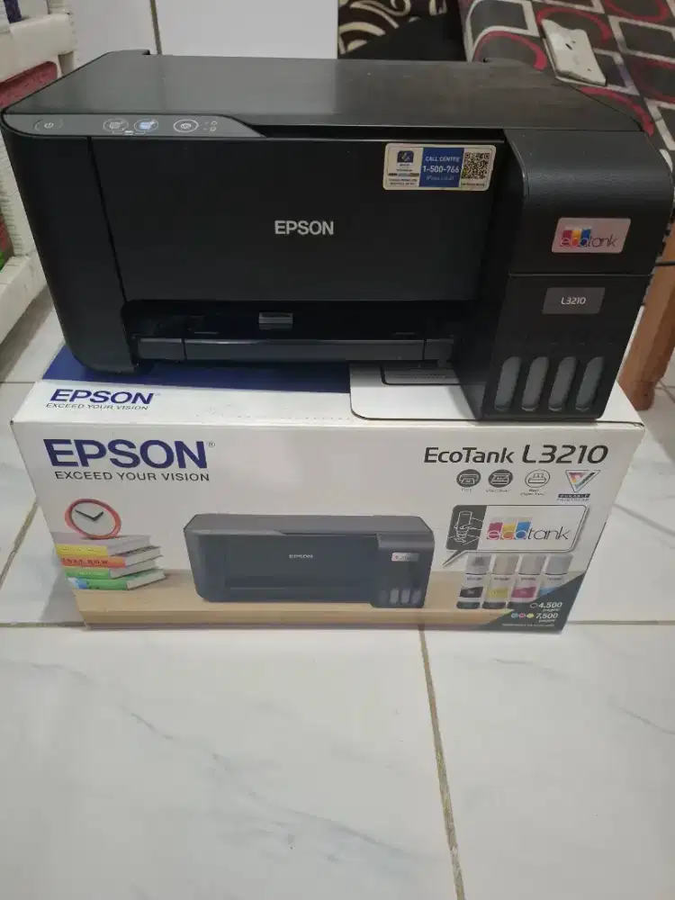 Jual printer Epson no minus beli dari baru,