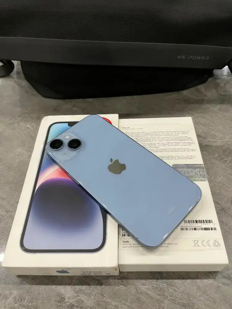 iPhone 14 128gb (Blue) Garansi Resmi Indonesia (Digimap) Aktif 3/27