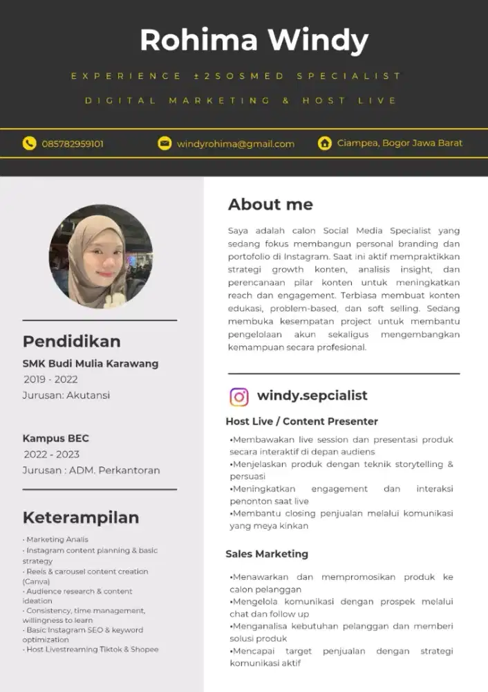 Bisa jadi host live dll