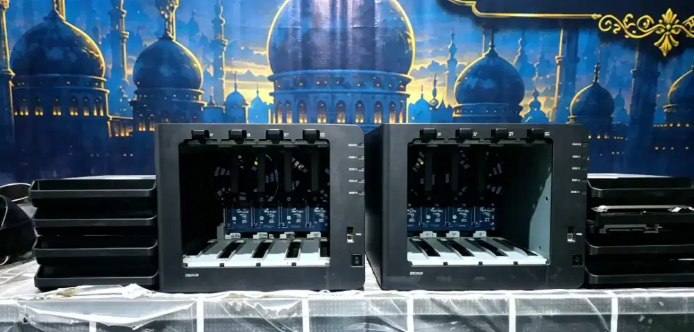 2 unit Synology DS414 + HDD 2TB+4TB