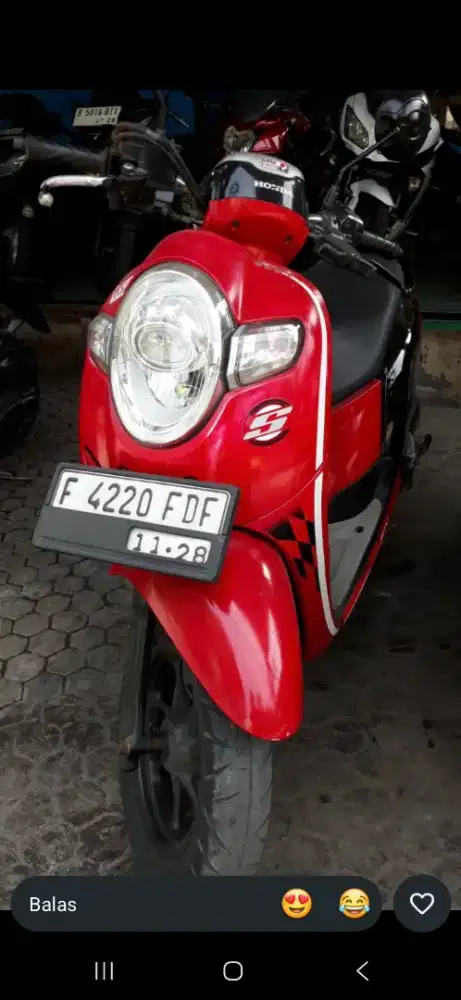 HONDA SECOOPY DONUT TH.2017 ,2018,2022,2023
