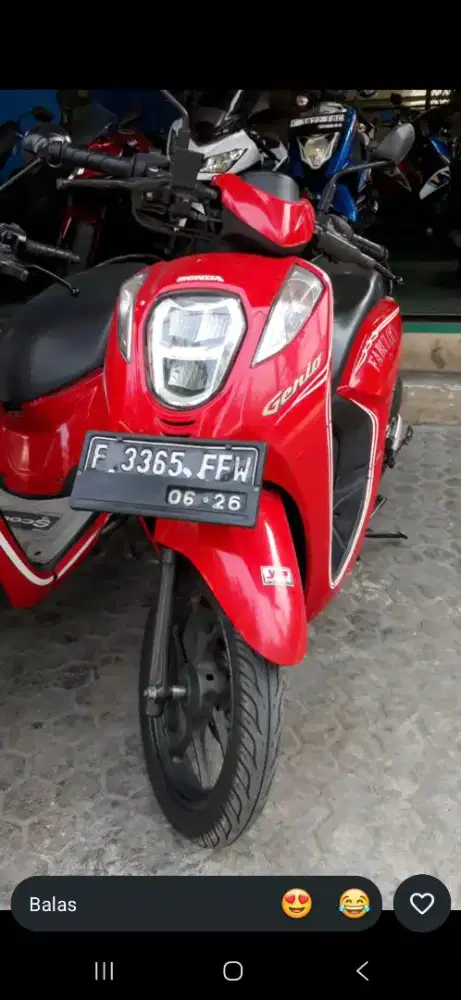 HONDA GENIO ISS TIPE PALING ATAS TH 2020,2021,2022