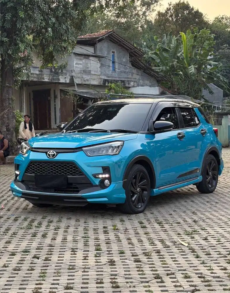 Promo TDP 0 Rupiah Raize GR Sport TSS AT 2021 Biru