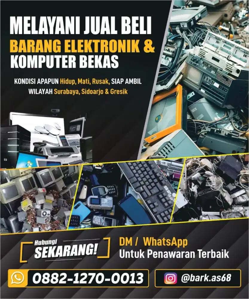 Menerima limbah komputer dan elektronik