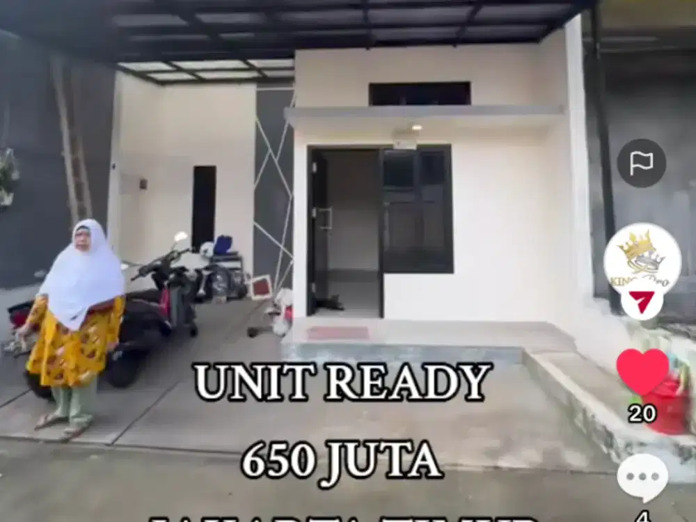 Rumah MURAH cluster di JAKARTA TIMUR nempel CIBUBUR dekat ke LRT & TJ