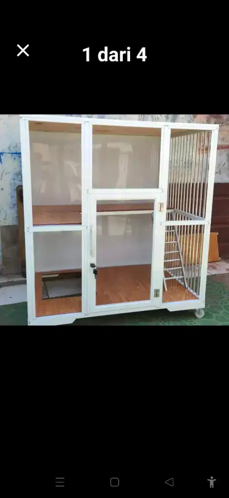 Kandang kucing premium