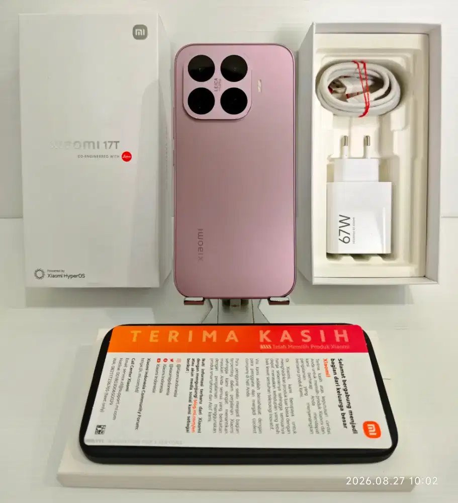 Xiaomi 17T 12/512 Gb ExReview Resmi Garansi On 11 Juni 2028 bisa TT/BT