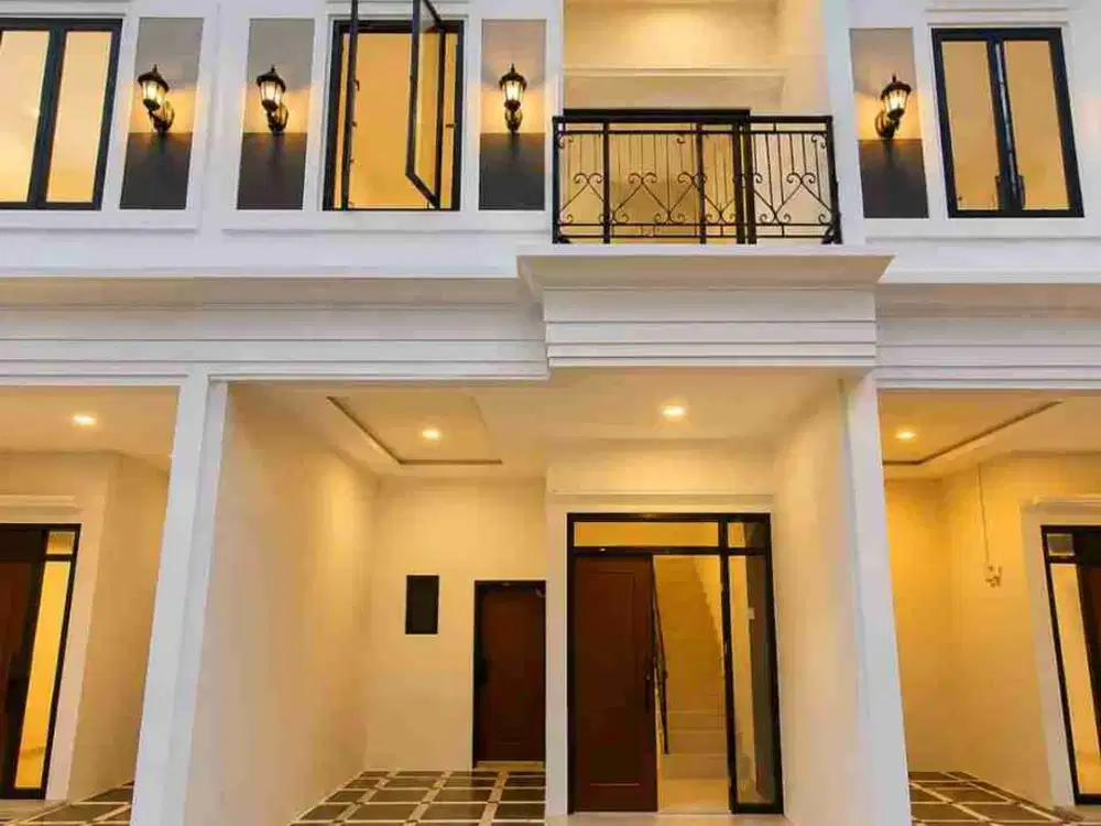 Jual rumah murah 2 lantai rooftop di Jagakarsa jaksel