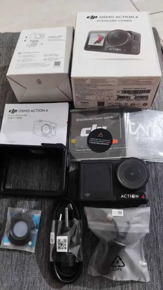 Dji Osmo Action 4 Mulus Seperti Baru Fullset Garansi Panjang