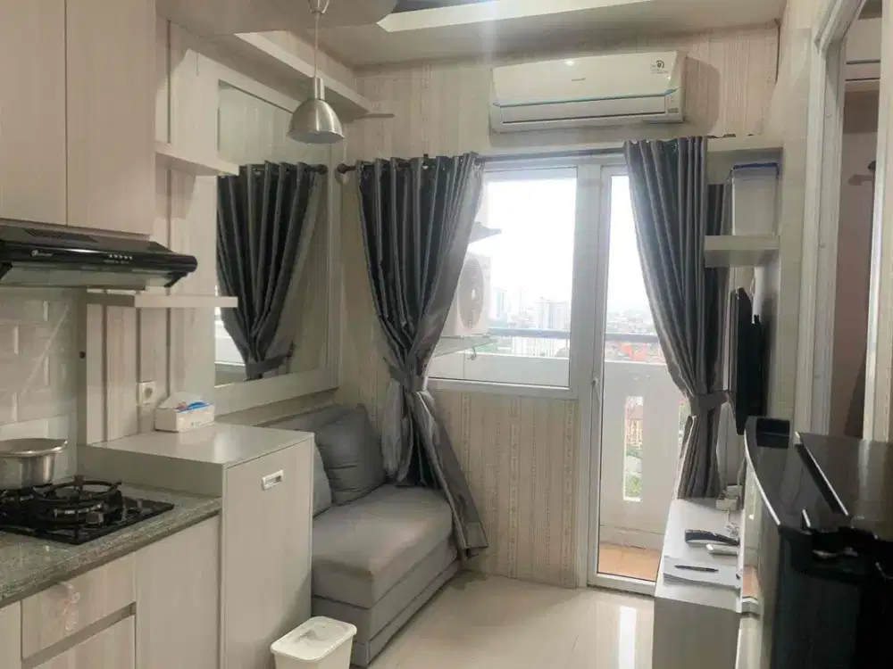 SEWA MURAH!!!  Apartemen Green Pramuka City unit 2BR Un Furnish Jakarta Pusat