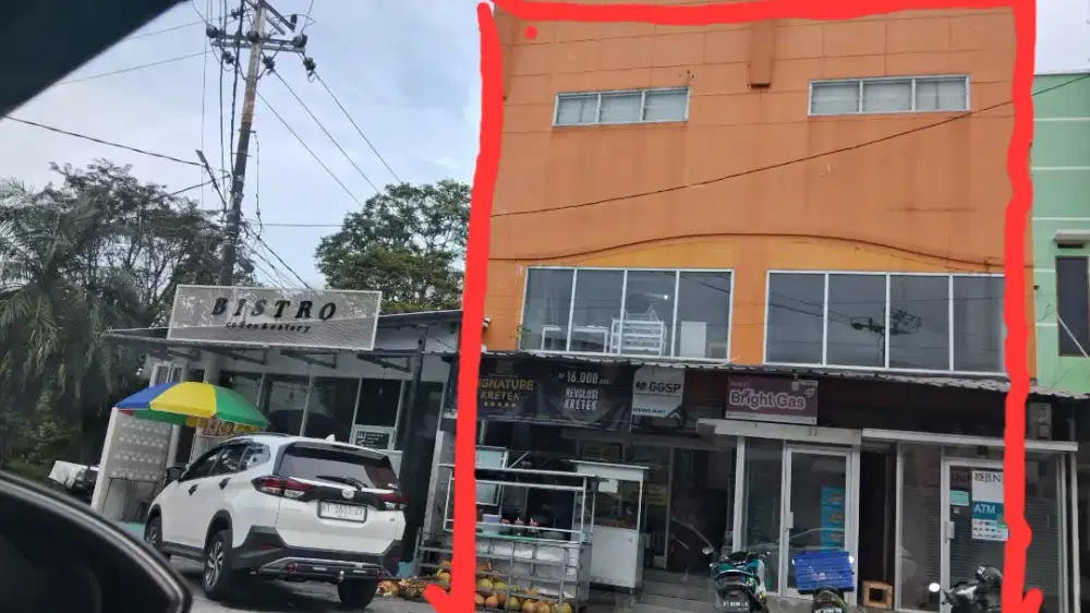 Di sewakan ruko di wika