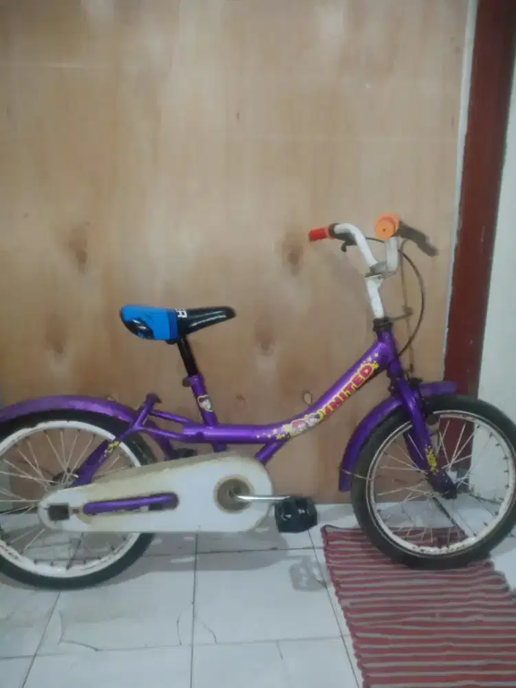 Sepeda mini  UNITED 18in.siap pakai di jagakarsa jaksel