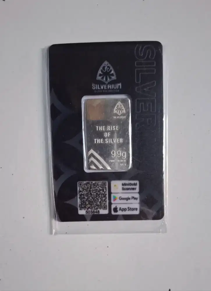 Jual Perak Silverium
 9,9 Gram: Rp.599.999