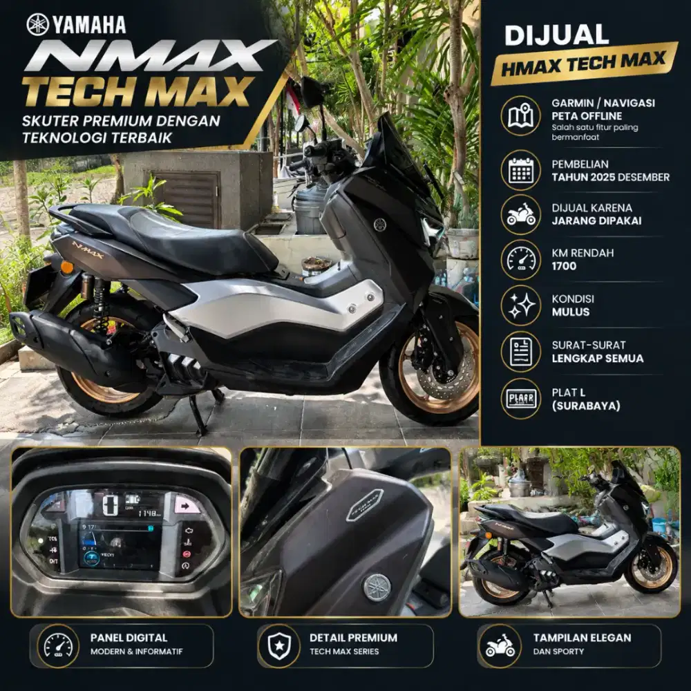 Nmax techmax (Garmin)