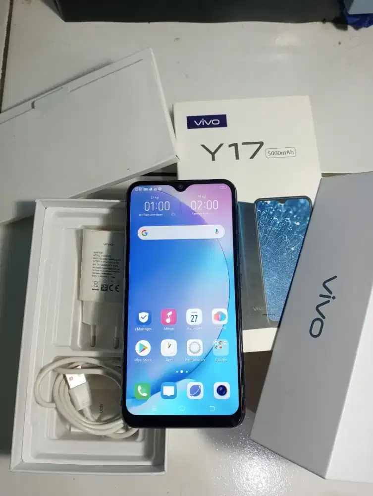 VIVO Y17 Mulus Gada Minus juga Fullset