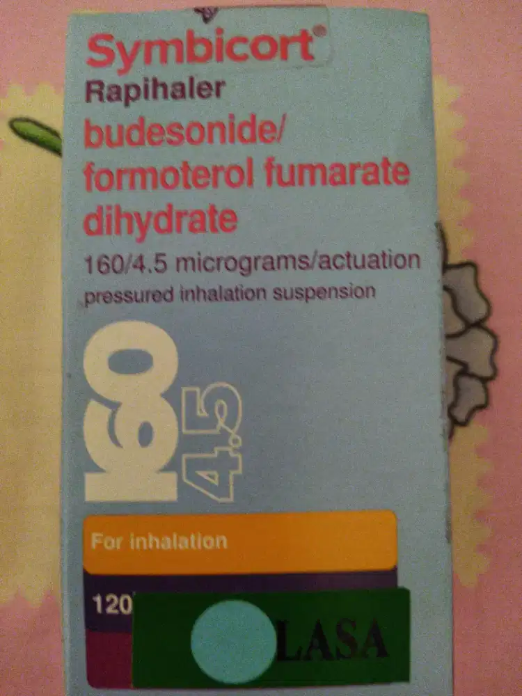 Symbicort Rapihaler budesonide formoterol fumarate dihydrate