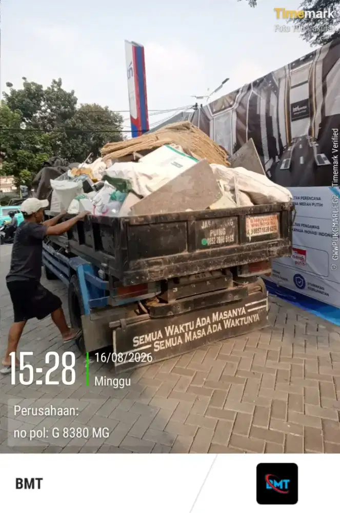 Jasa buang puing proyek