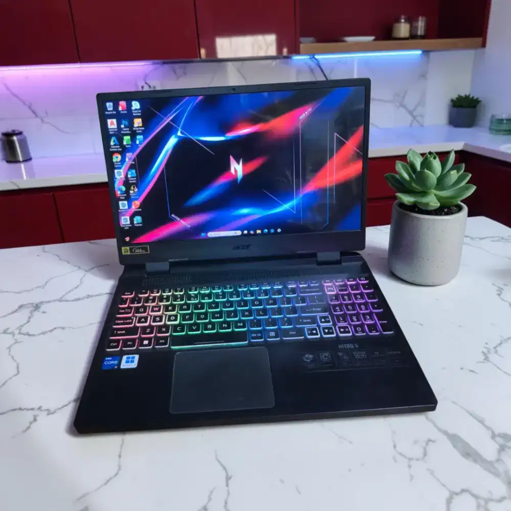 LAPTOP ACER NITRO 5 AN515-58 V19 RGB i7 GEN 12 RAM 16GB/SSD 512GB