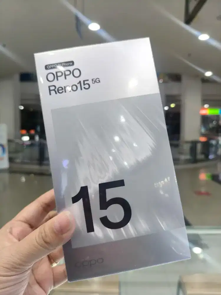 Oppo Reno 15 5G new 12/256gb garansi resmi promo diskon