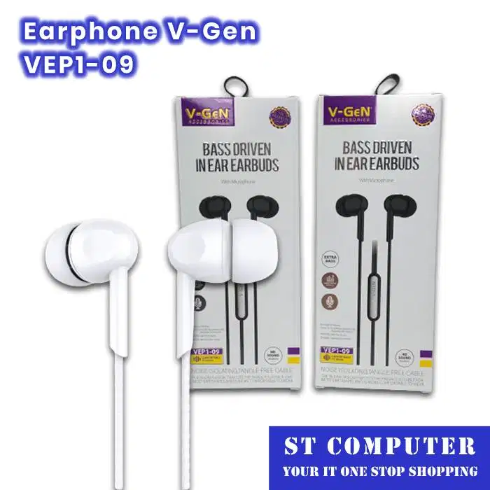 Earphone V-Gen VEP1-09