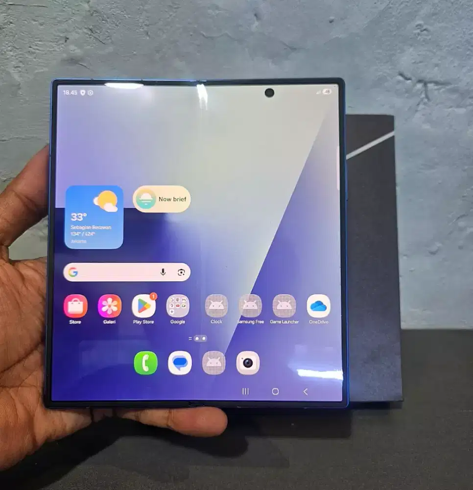 SAMSUNG Z FOLD 7 5G RAM 12/512GB ORIGINAL SEIN MULUS NORMAL FULLSHET