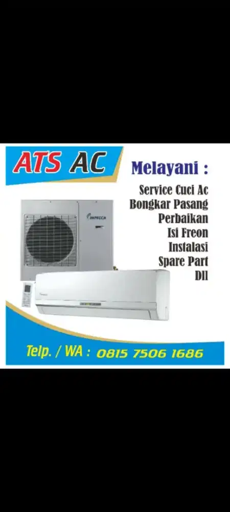 Jasa service dan pasang ac