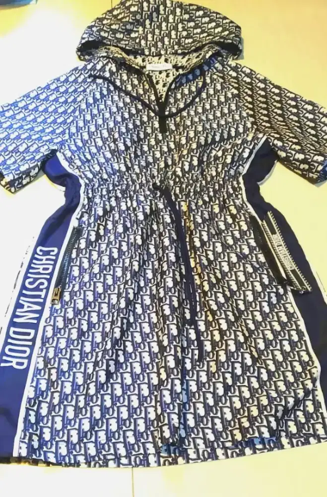 Dior Oblique Mini Hoodie Dress size 36 Like New