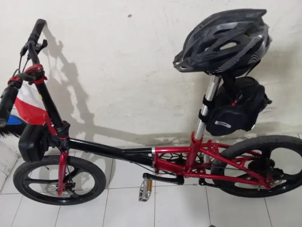 Jual cepat Sepeda lipat poligon 3,0 sudah  upgrade