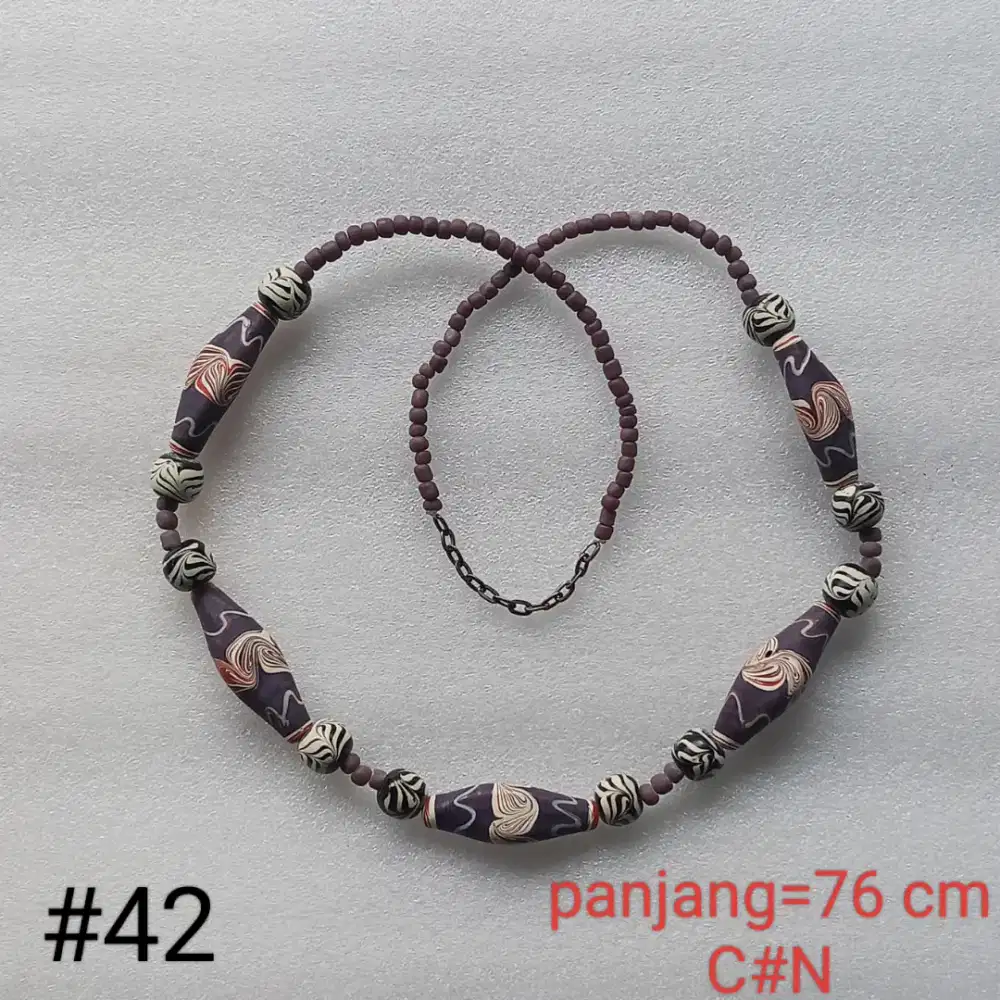 Kalung manik manik Kalimantan @100k