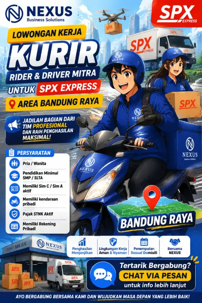 LOKER KURIR - BANDUNG RAYA