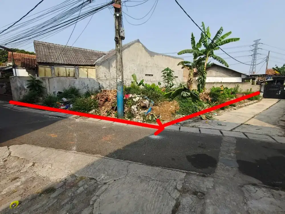 Tanah dijual strategis Harjamukti Cimanggis Depok