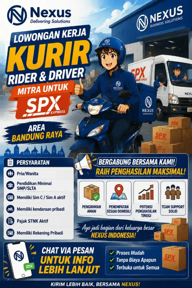 LOKER KURIR - BANDUNG RAYA