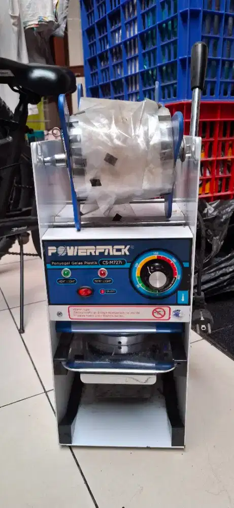 Penyegel gelas plastik POWER PACK 90% baru