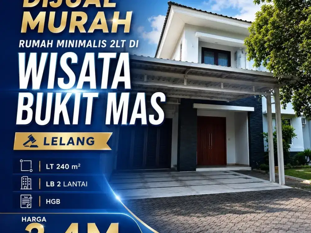 RUMAH MURAH WISATA BUKIT MAS - SURABAYA BARAT