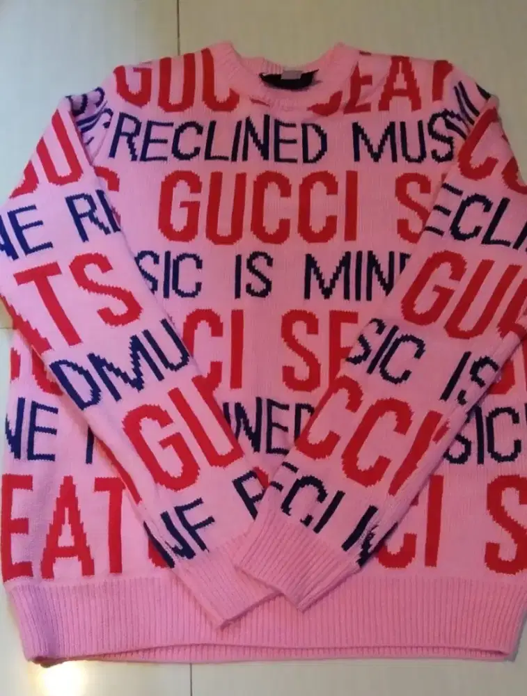 Sweater gucci 100 Music in pink