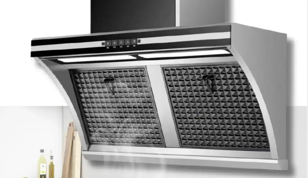 Tilt Chimney Range Hood Harga Miring