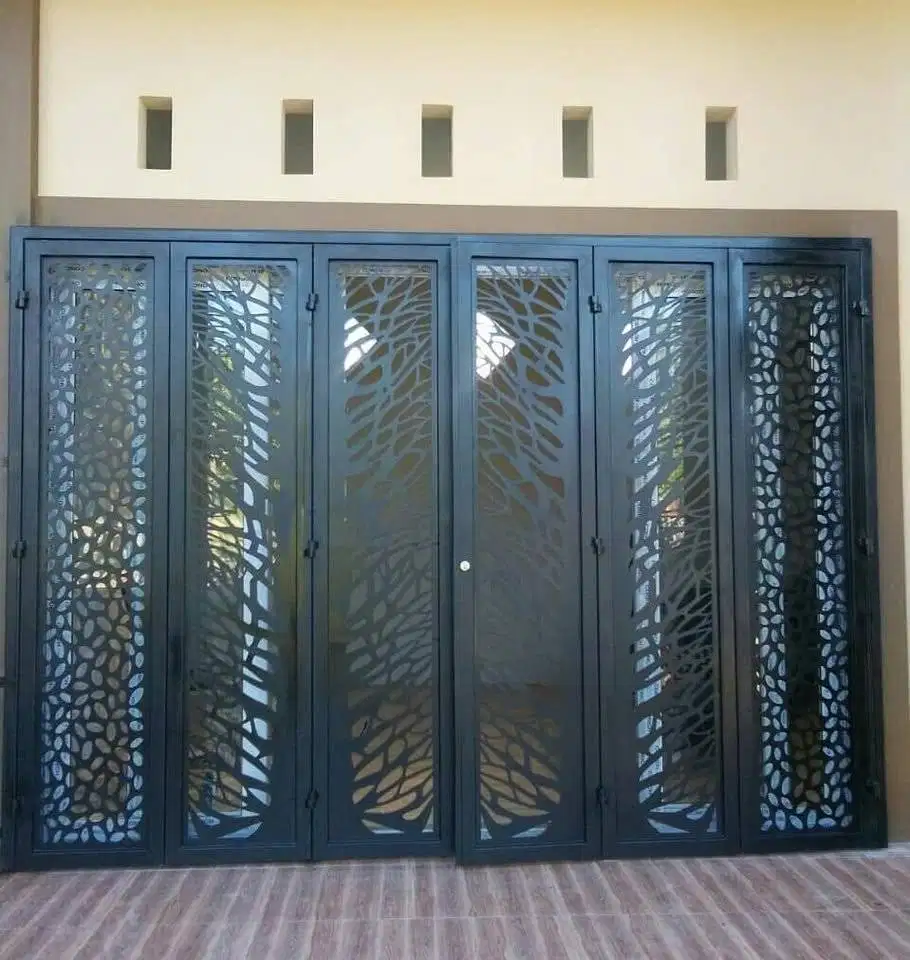 Pintu garasi handerson custom model sliding nikung/lipat