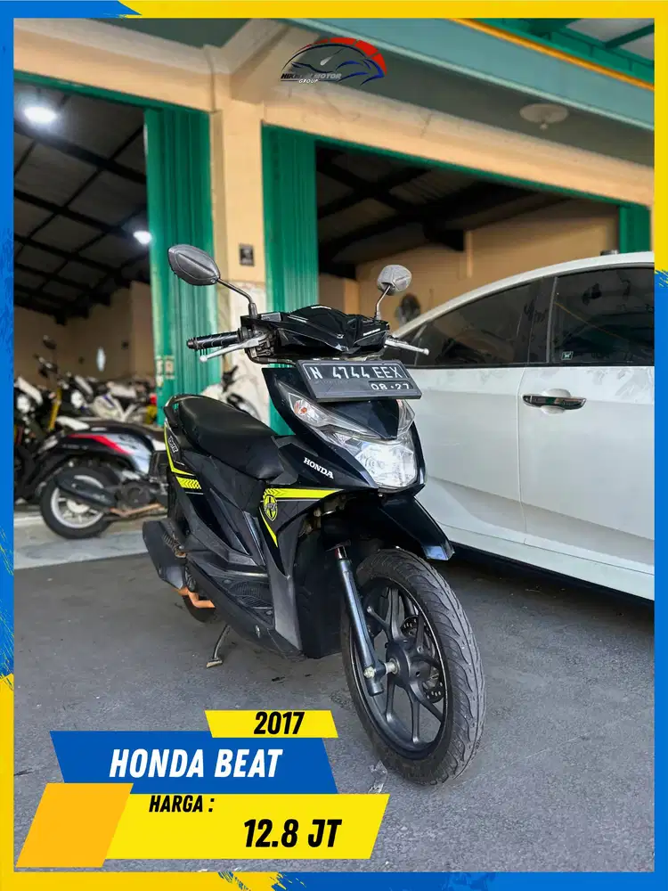 HONDA BEAT 2017 MESIN AMAN POLL MASZEHH HIKMAH MOTOR KEPUH